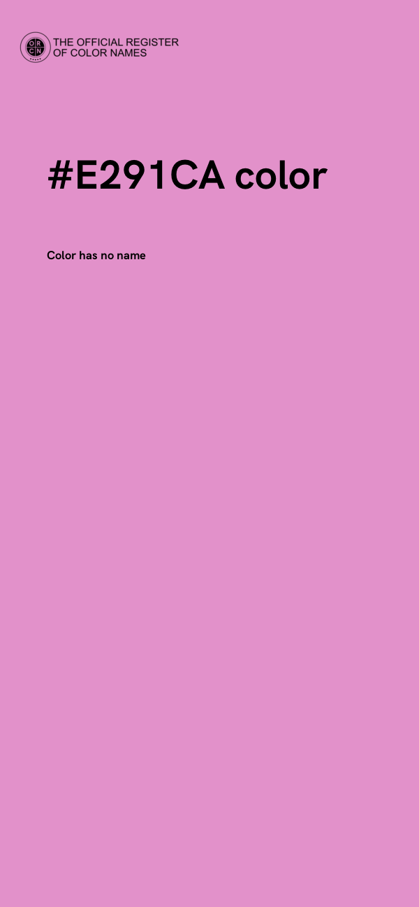 #E291CA color image