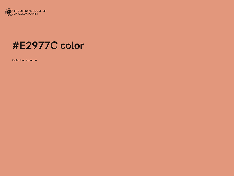 #E2977C color image