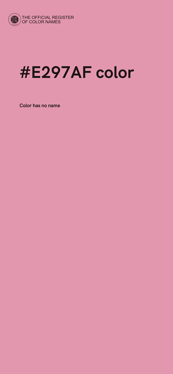 #E297AF color image
