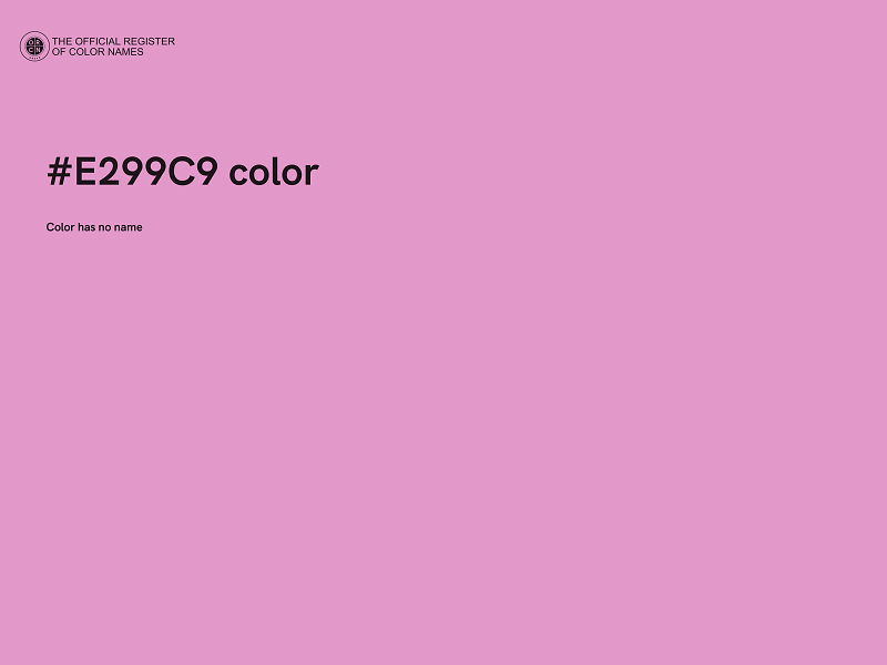 #E299C9 color image