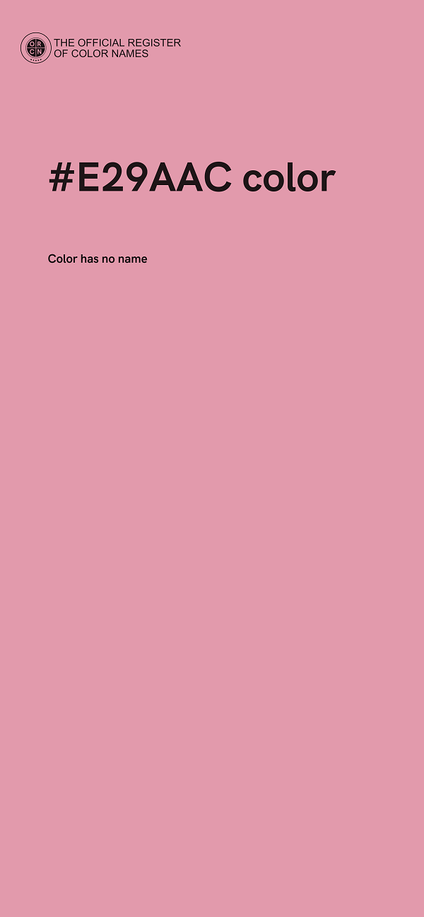 #E29AAC color image