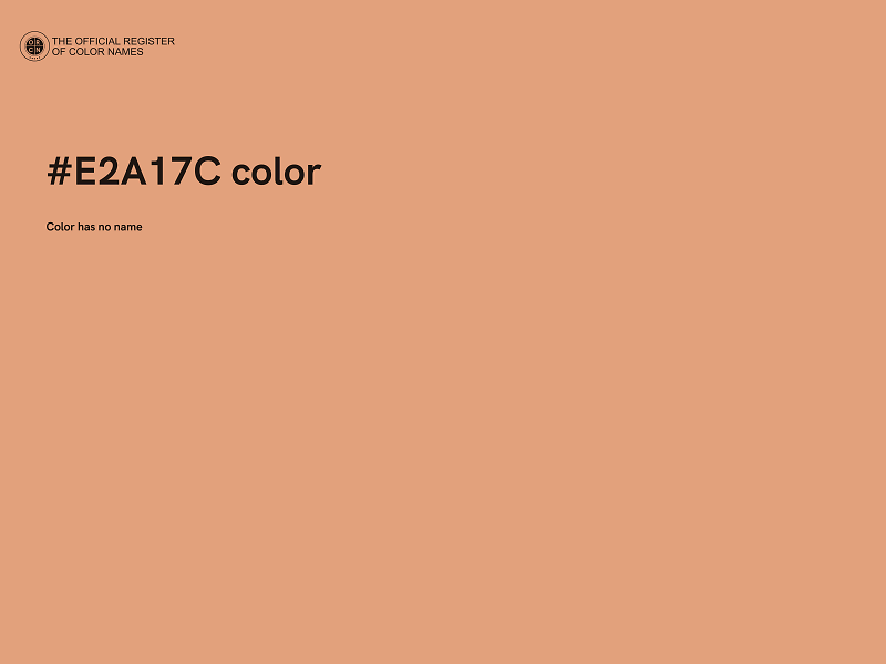 #E2A17C color image