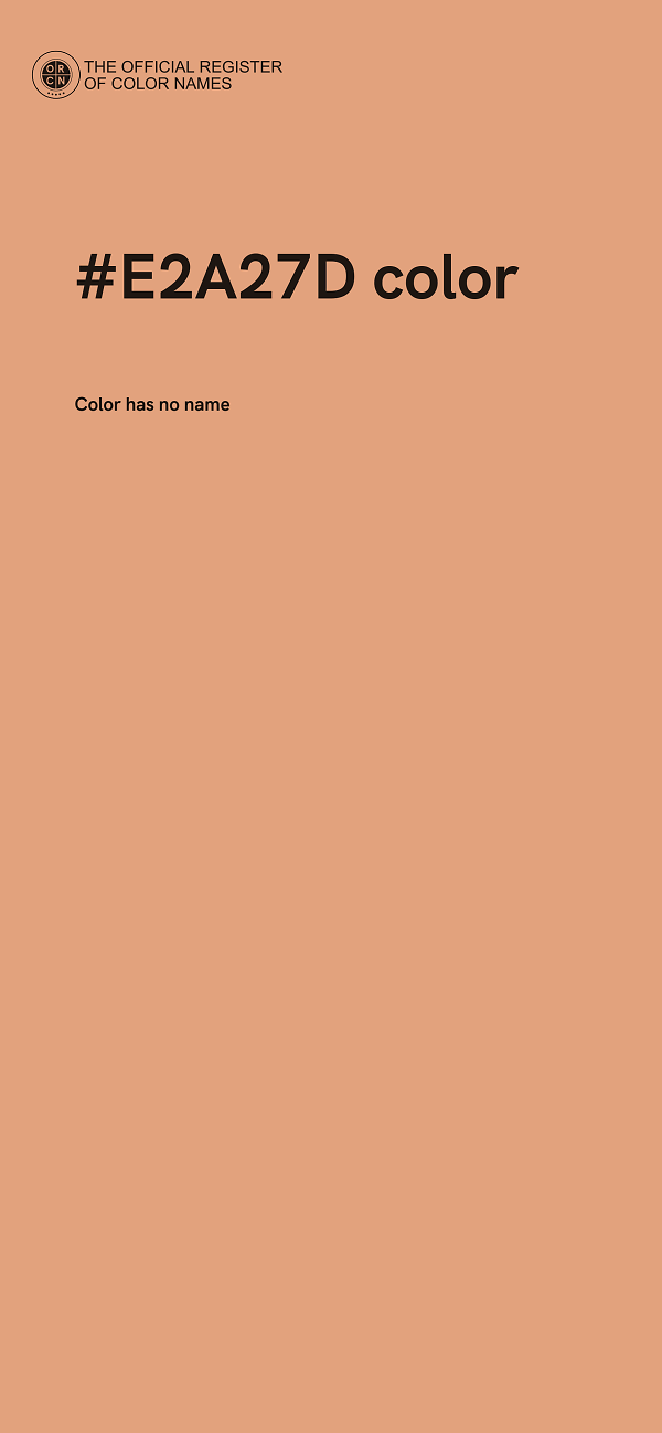 #E2A27D color image