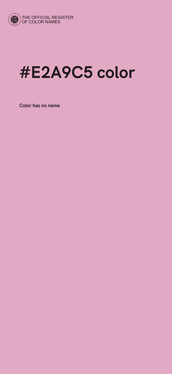 #E2A9C5 color image