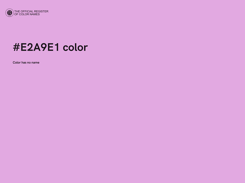 #E2A9E1 color image