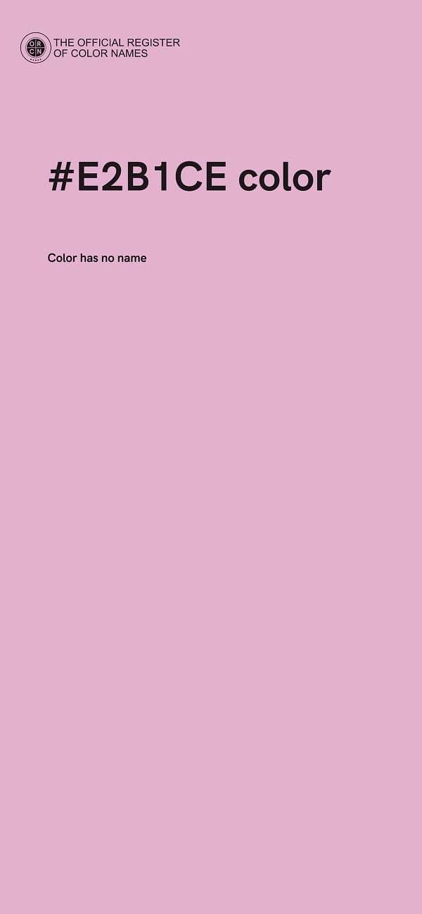 #E2B1CE color image