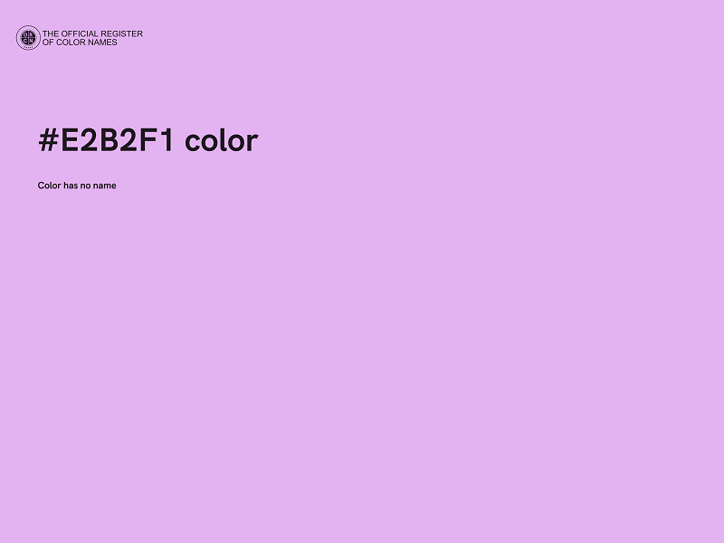 #E2B2F1 color image