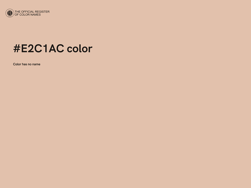 #E2C1AC color image