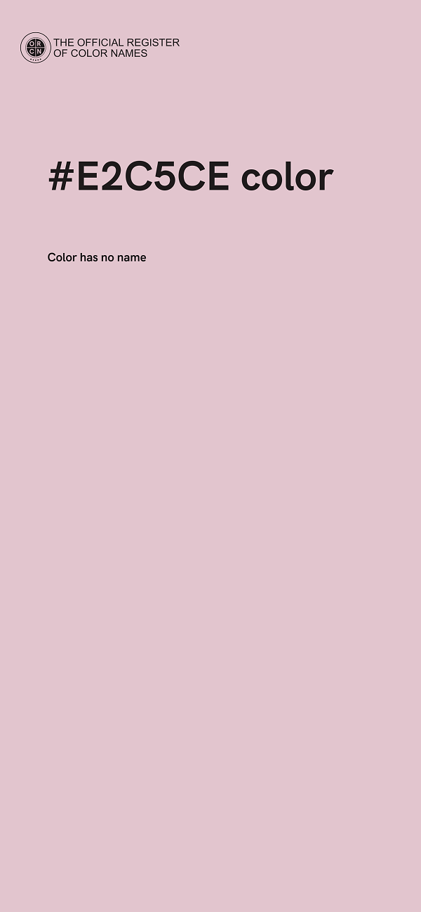 #E2C5CE color image