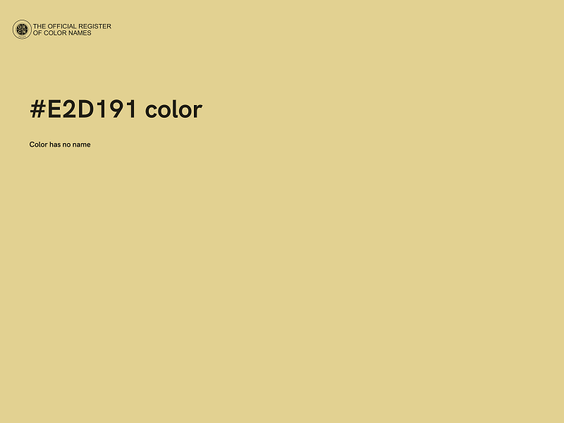 #E2D191 color image