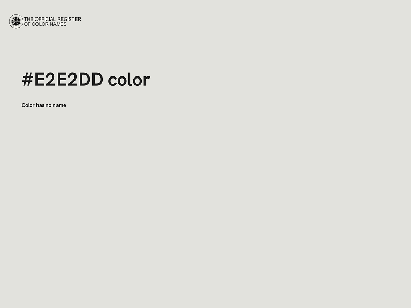 #E2E2DD color image