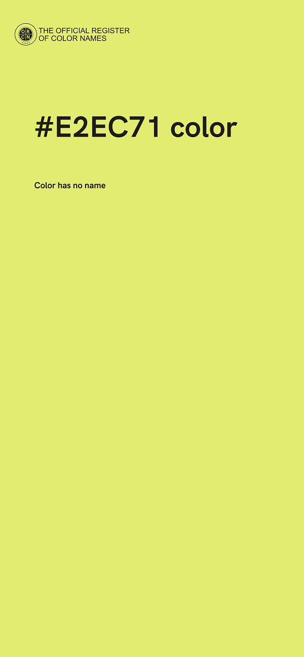 #E2EC71 color image