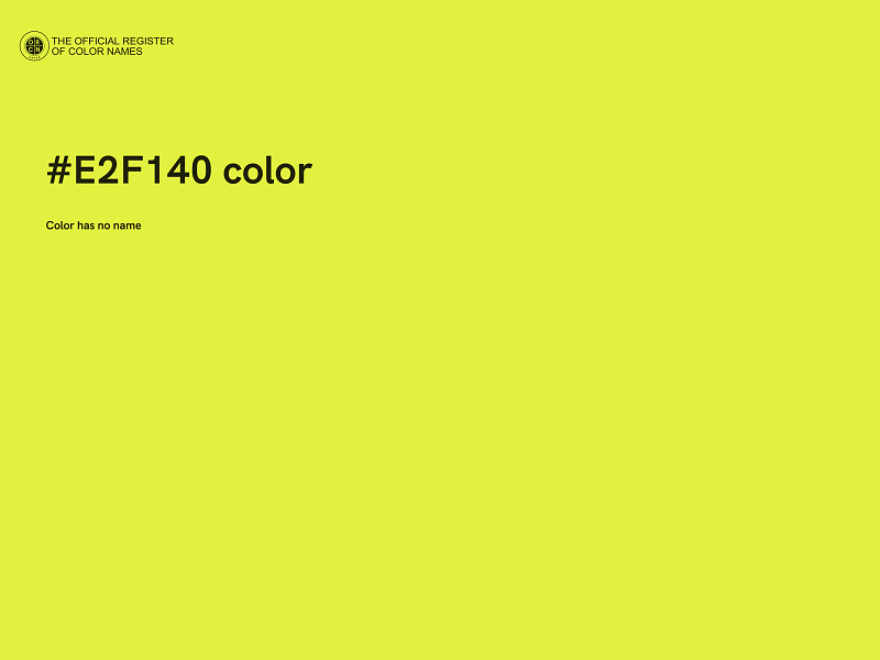 #E2F140 color image