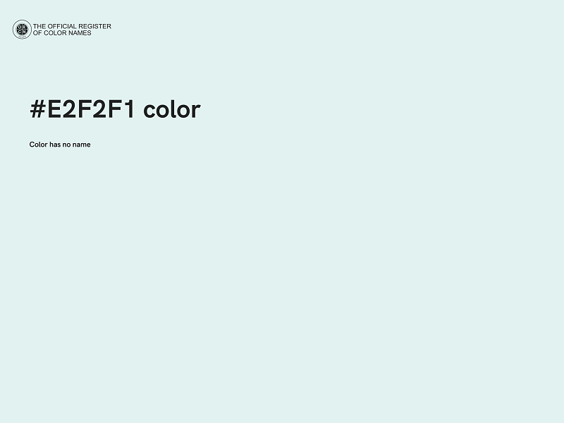 #E2F2F1 color image