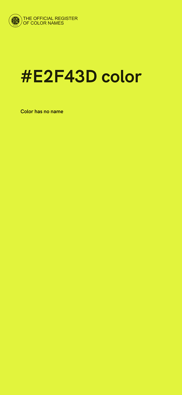 #E2F43D color image