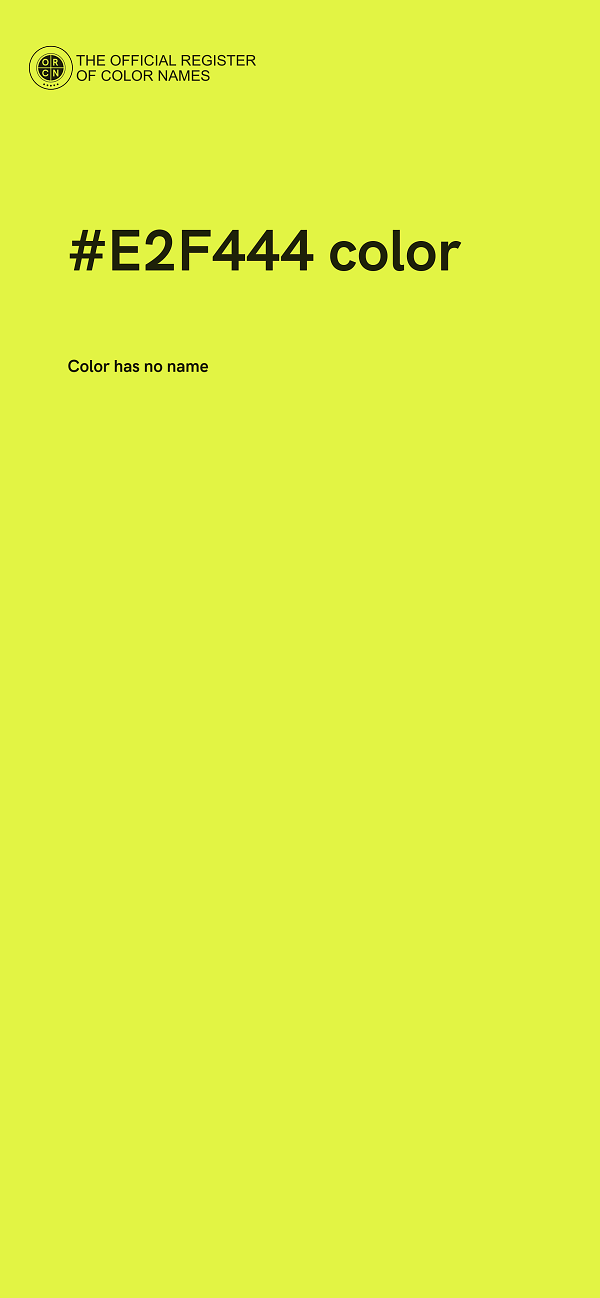 #E2F444 color image