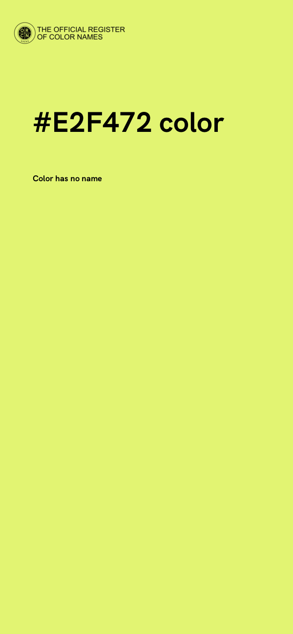 #E2F472 color image