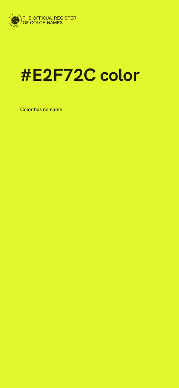 #E2F72C color image