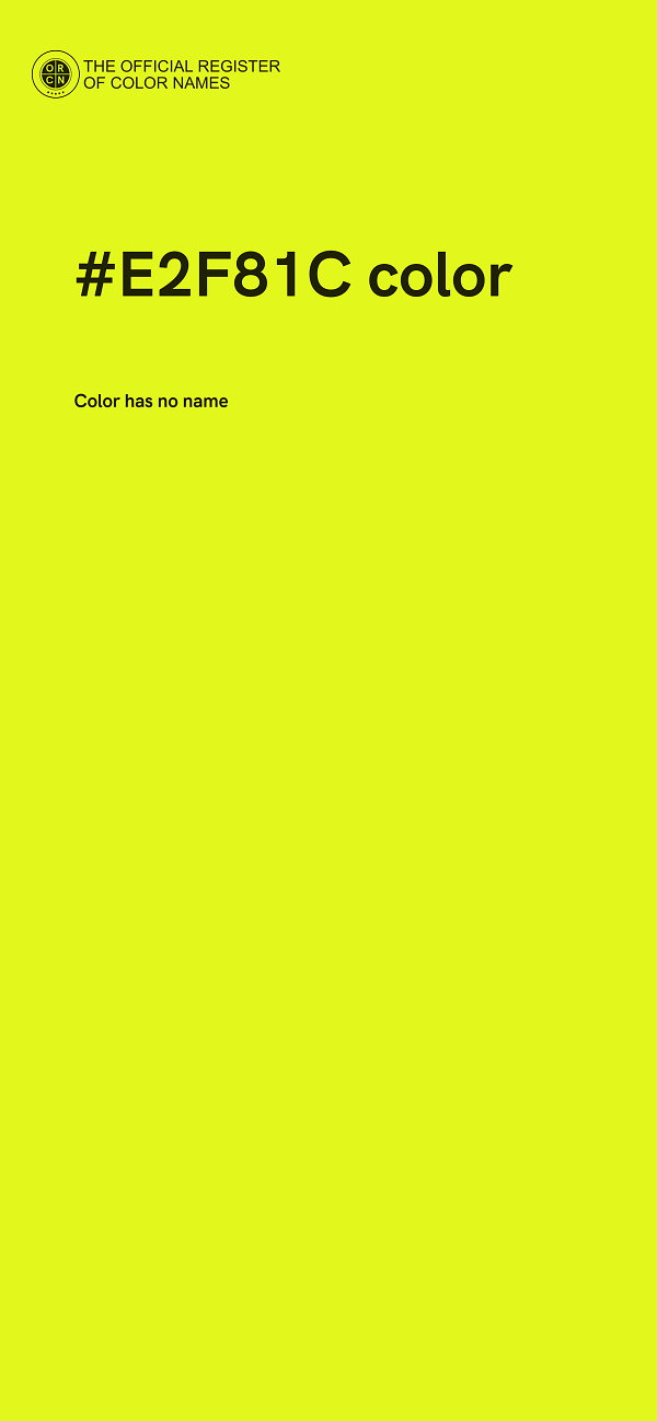 #E2F81C color image