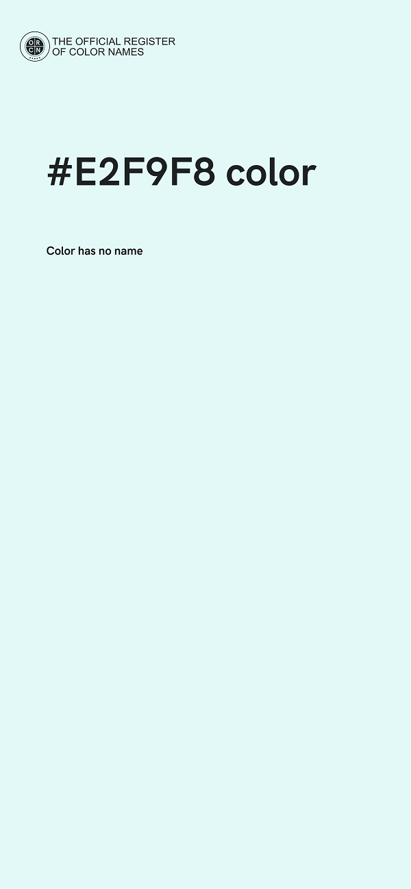 #E2F9F8 color image