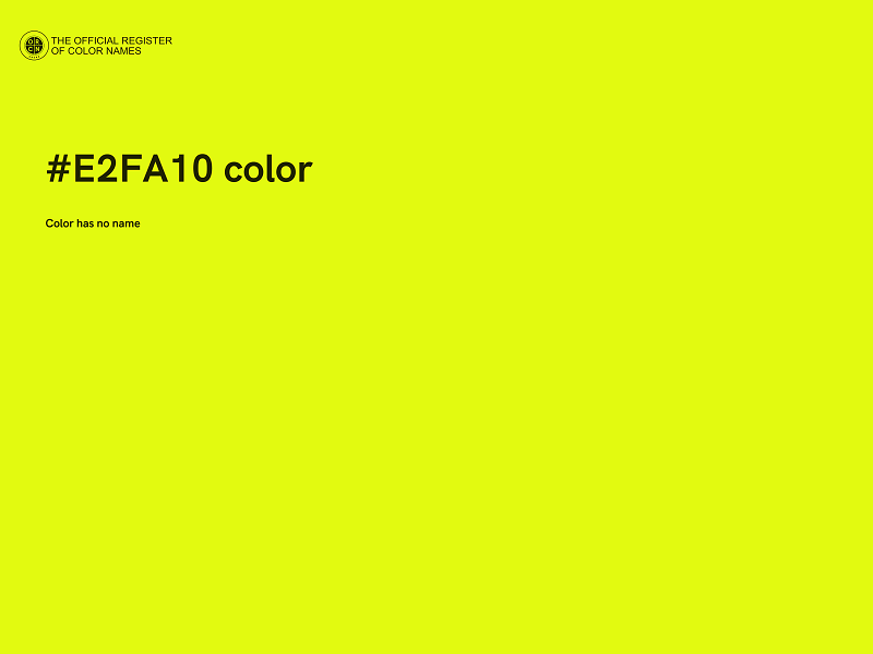 #E2FA10 color image