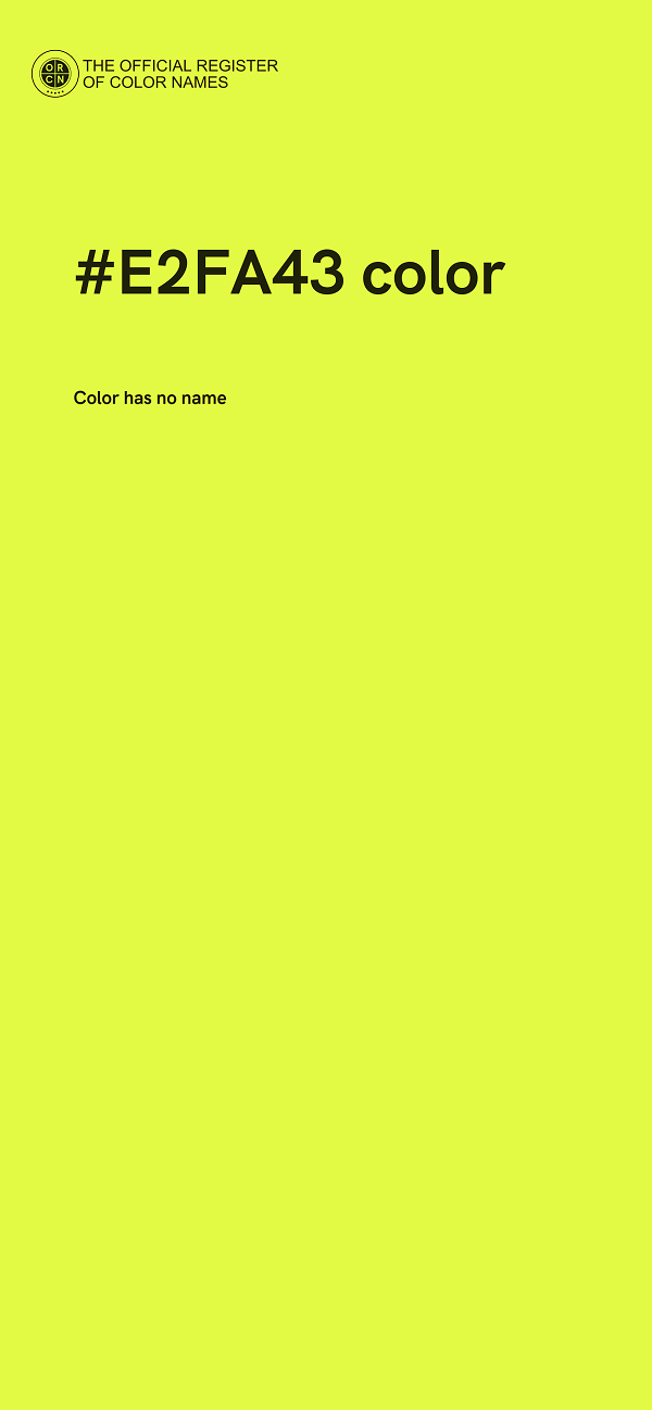 #E2FA43 color image
