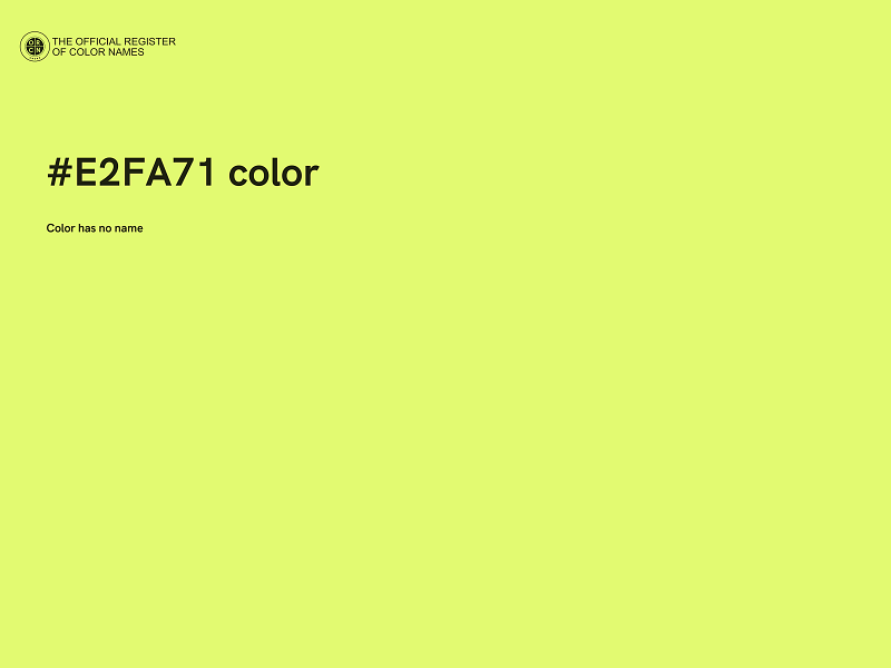 #E2FA71 color image