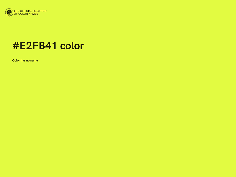 #E2FB41 color image