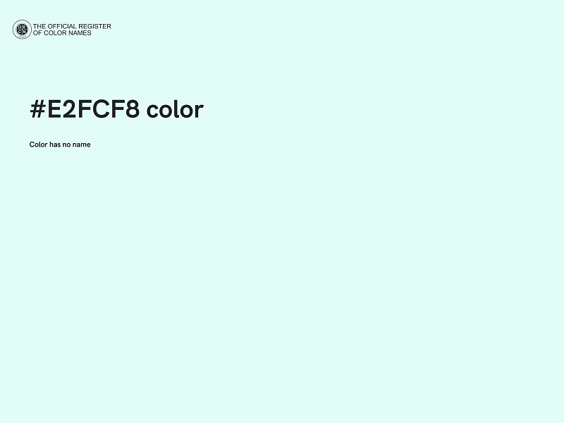 #E2FCF8 color image