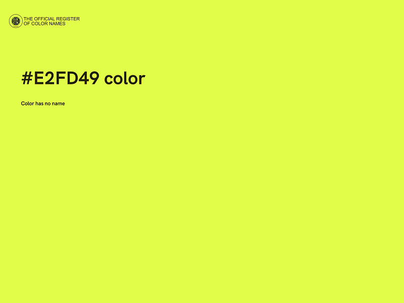 #E2FD49 color image