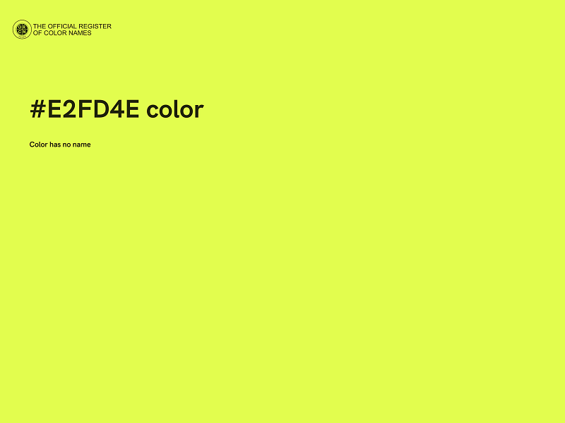 #E2FD4E color image