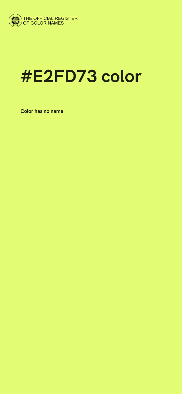 #E2FD73 color image