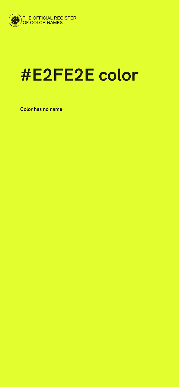 #E2FE2E color image
