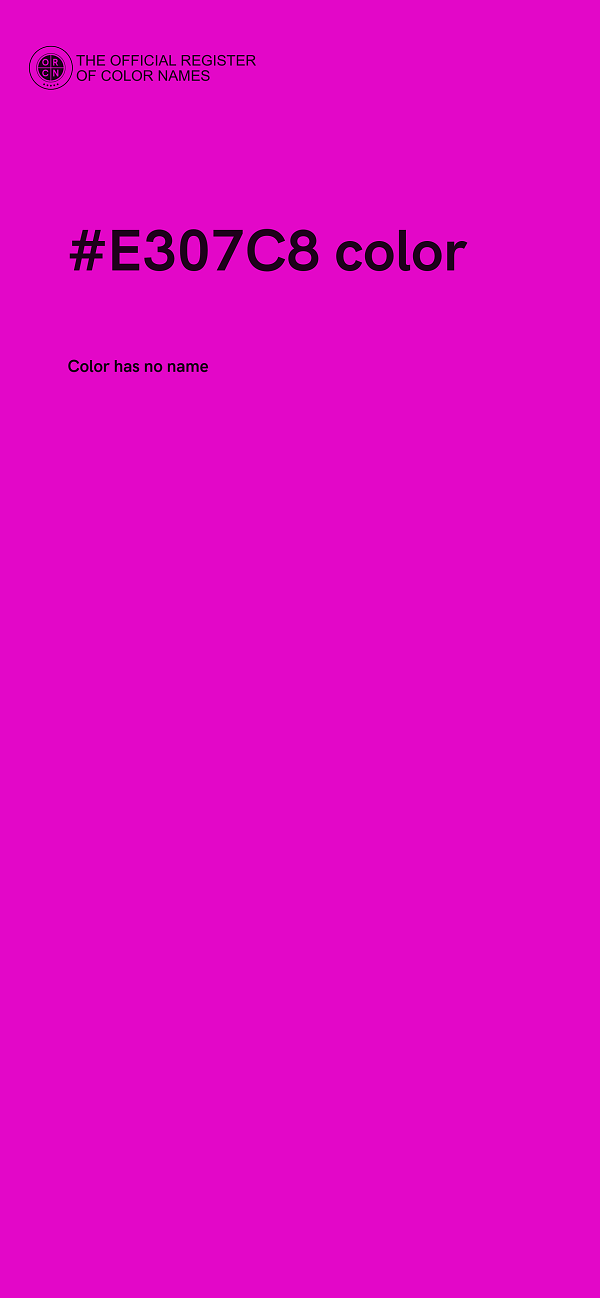 #E307C8 color image