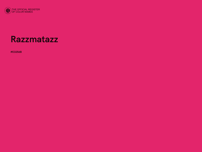 #E3256B - Razzmatazz color image