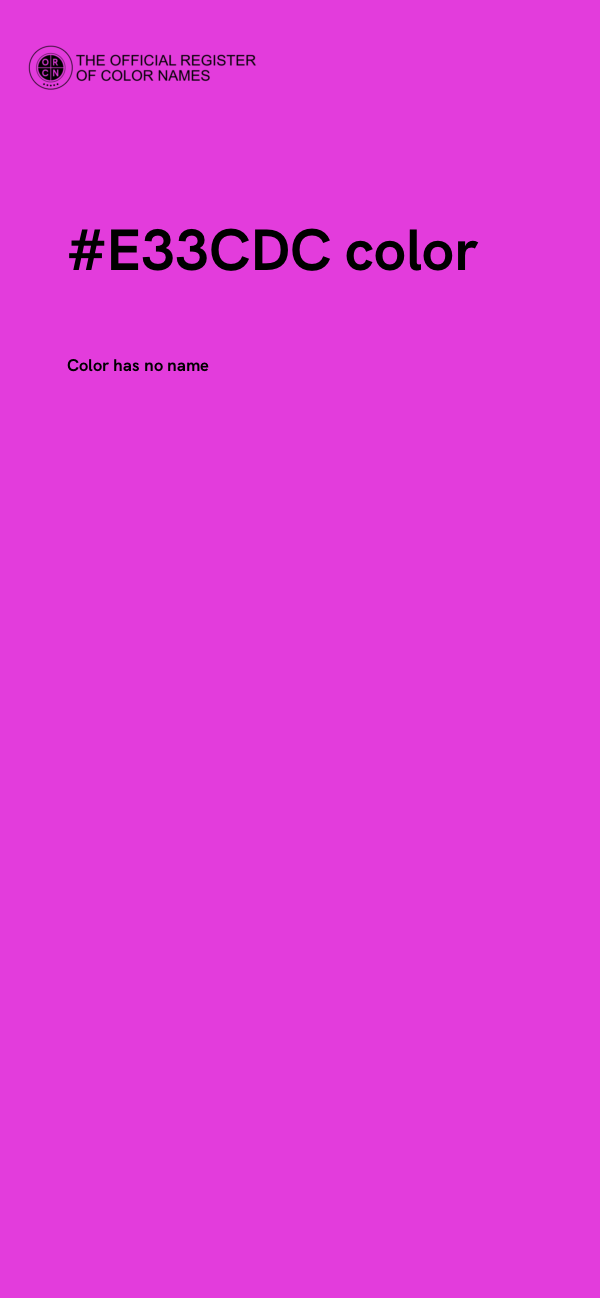 #E33CDC color image