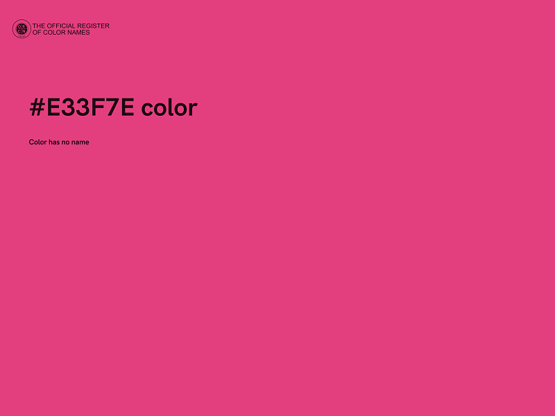 #E33F7E color image