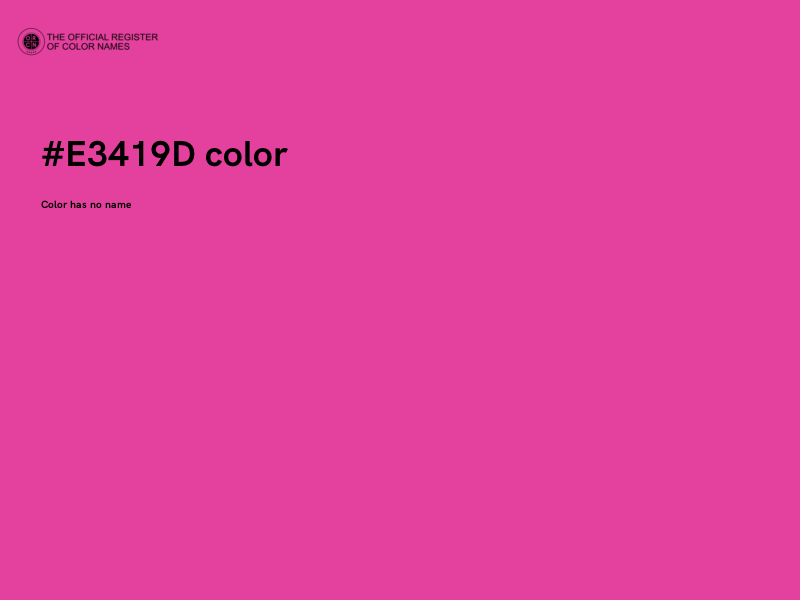 #E3419D color image