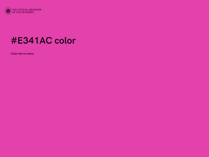 #E341AC color image
