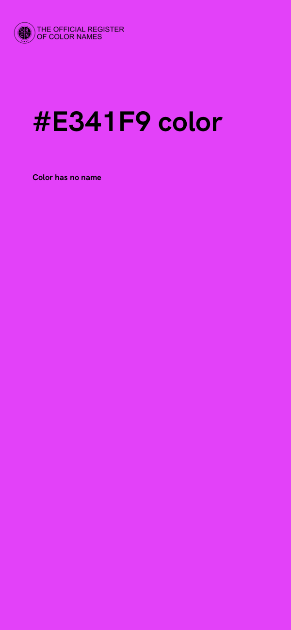 #E341F9 color image