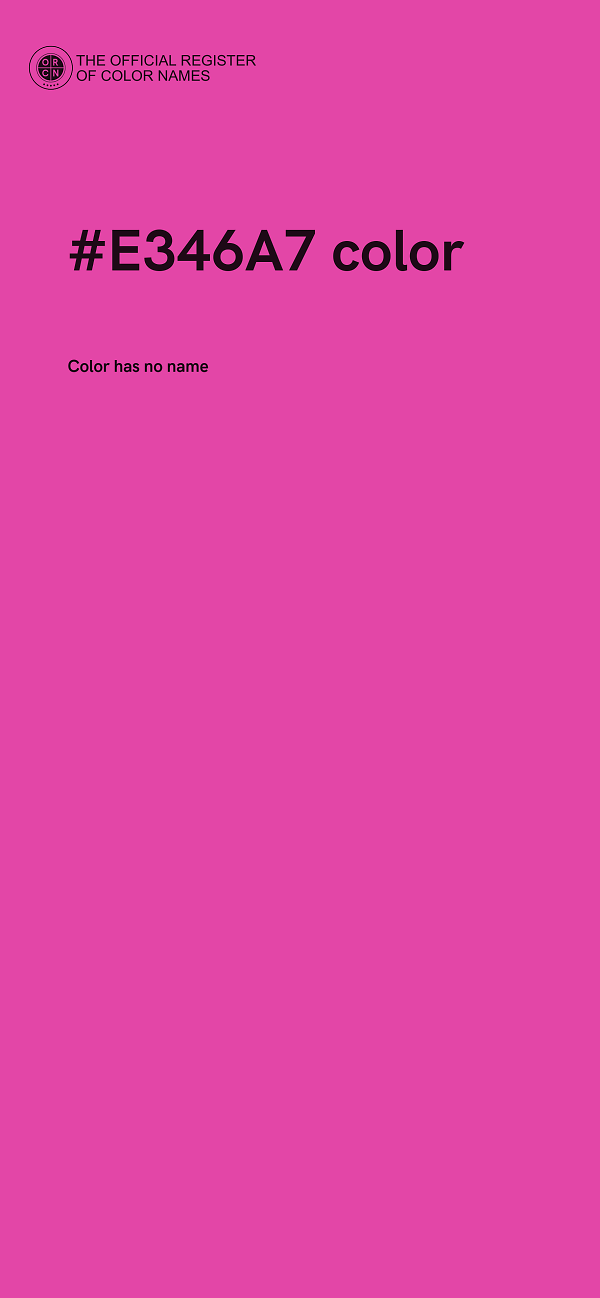 #E346A7 color image