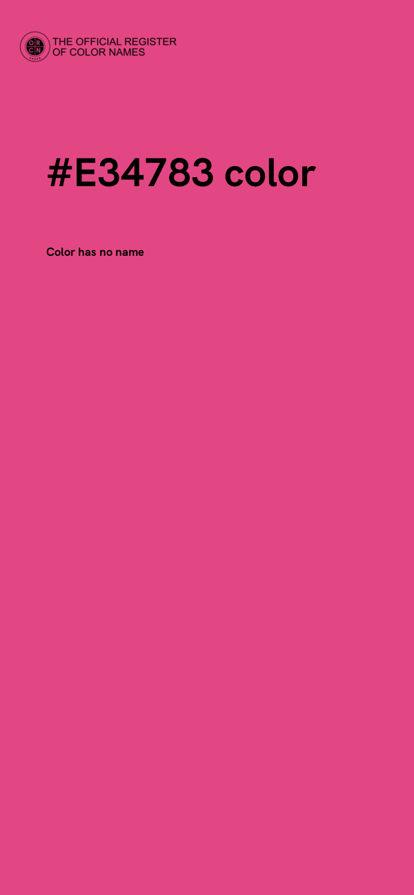 #E34783 color image