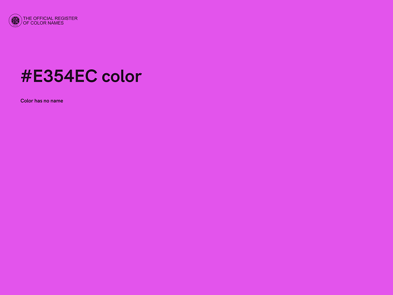 #E354EC color image