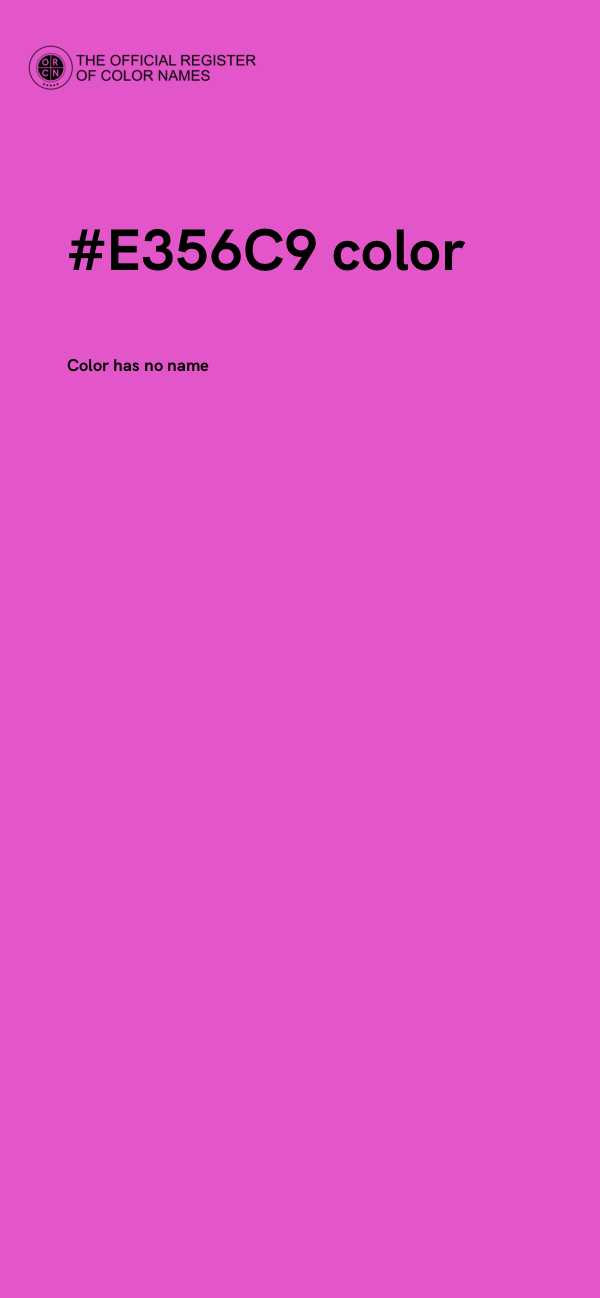 #E356C9 color image