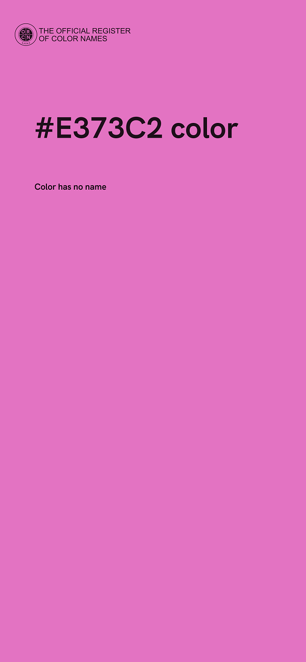 #E373C2 color image