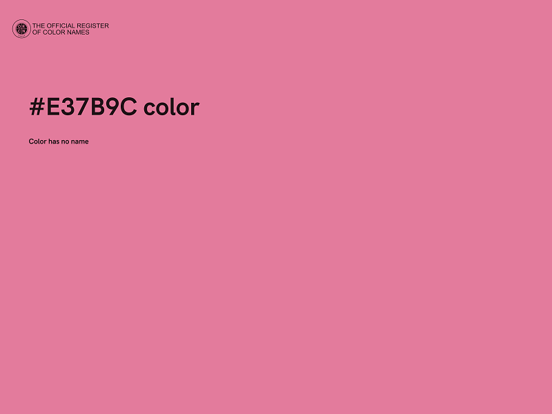 #E37B9C color image