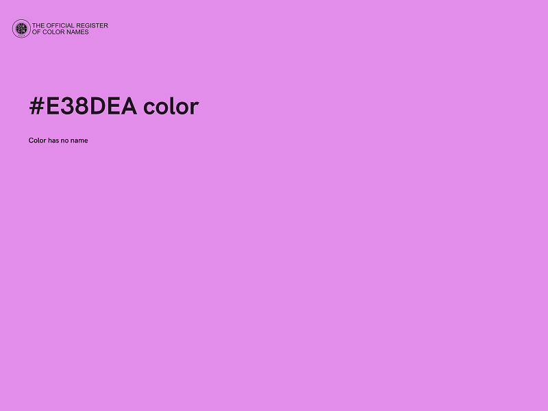 #E38DEA color image