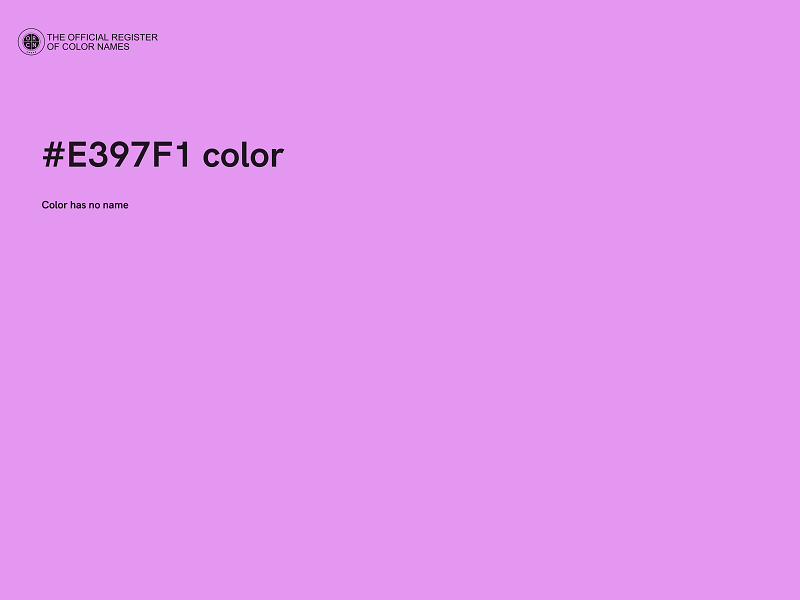 #E397F1 color image