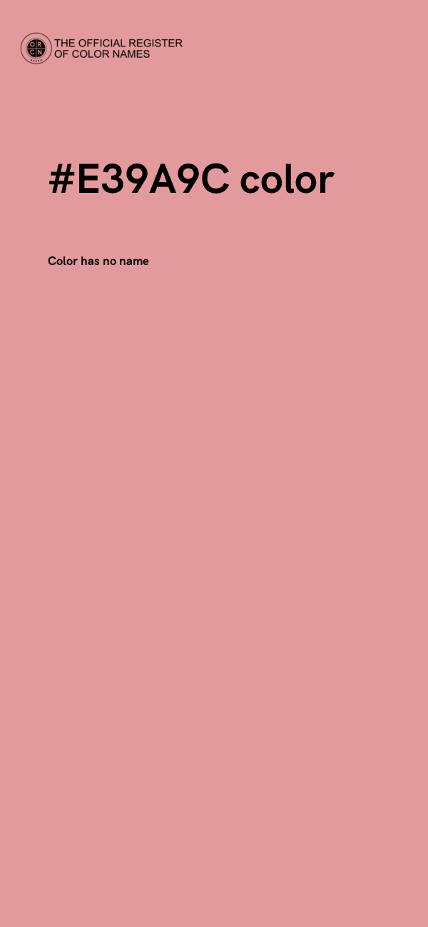 #E39A9C color image