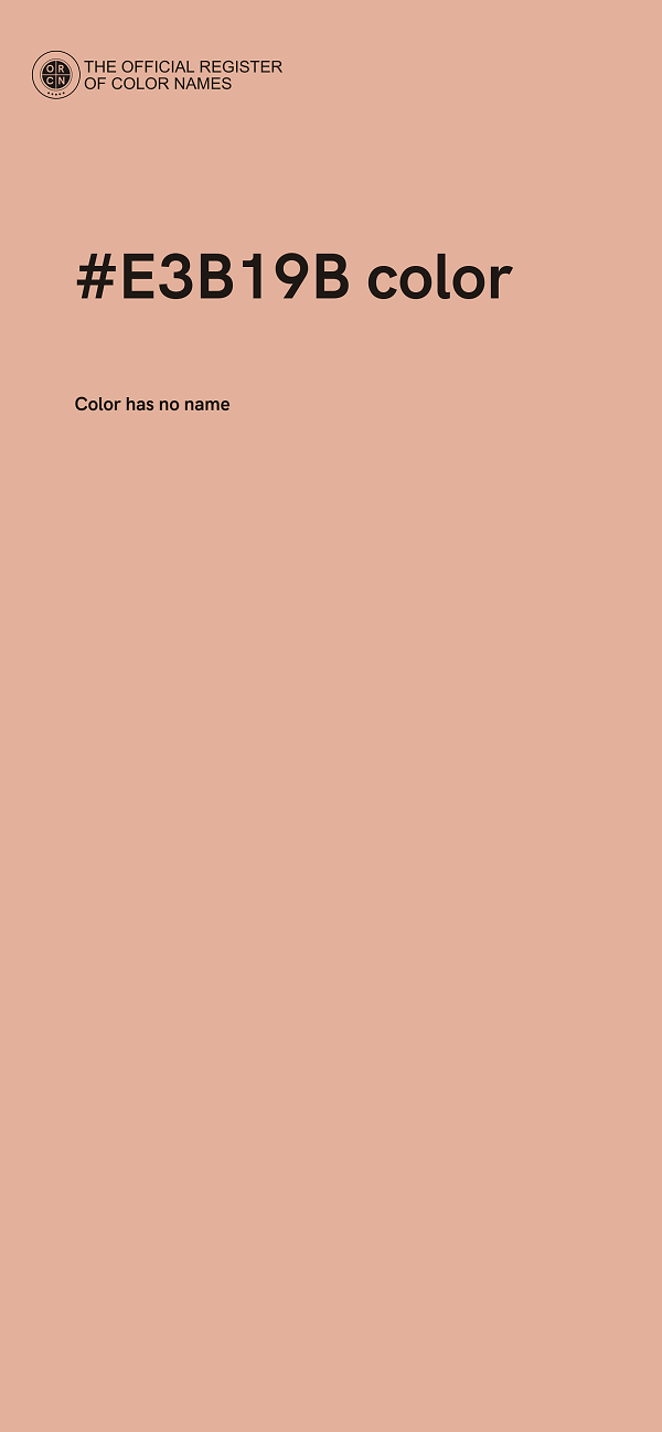 #E3B19B color image